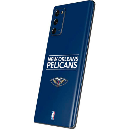 NBA New Orleans Pelicans Standard - Blue Galaxy Note20 5G Skin